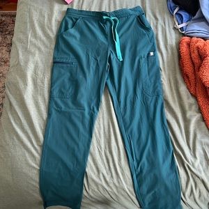 Figs Limited Edition Caribbean Blue Scrub Pants